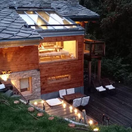 La Baita Nel Bosco Морже Экстерьер фото